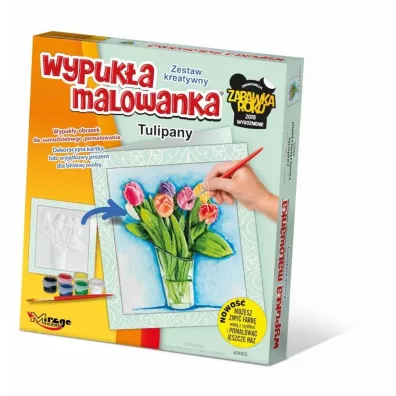 Wypuk�a Malowanka Kwiaty - Tulipany Mirage Hobby