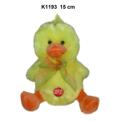 Pluszak Kaczka 15cm z g�osem Wielkanoc SUN-DAY K1193