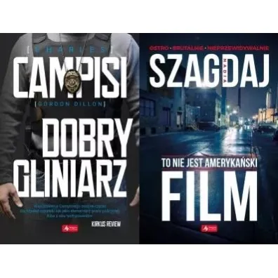 Pakiet: Dobry gliniarz, To nie jest ameryka�ski film - Nadia Szagdaj, Charles  Campisi, Gordon  Dillow