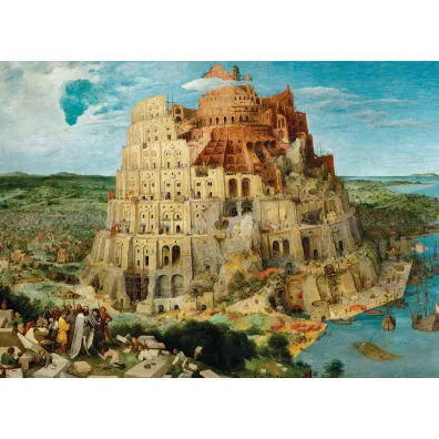 Puzzle 1000 el. Wie�a Babel, Pieter Bruegel Eurographics