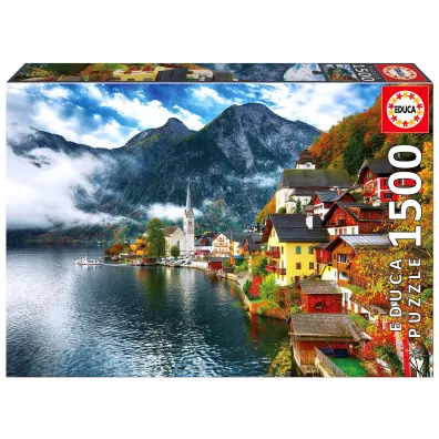 Puzzle 1500 el. Hallstatt, Austria Educa