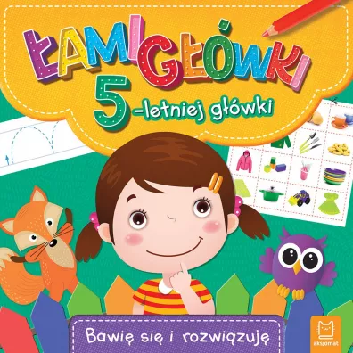 amigwki 5-letniej gwki. Bawi si i rozwizuj