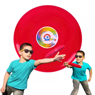 Frisbee z naklejkami Technok