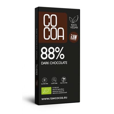 Cocoa Czekolada ciemna 88 % bezglutenowa 50 g