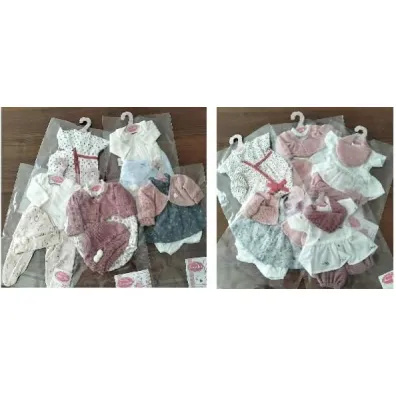 Zestaw ubranek dla lalek 33-34cm MIX Antonio Juan
