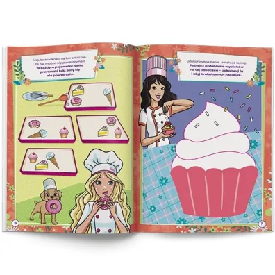 BARBIE. 100 BROKATOWYCH NAKLEJEK