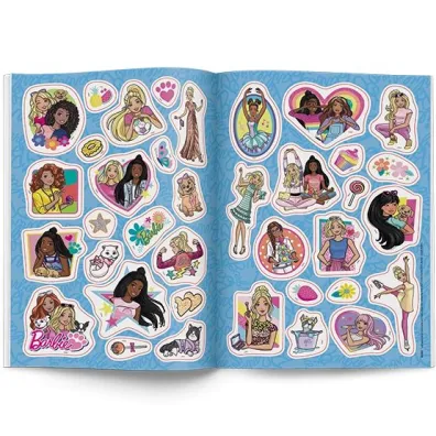 BARBIE. 100 BROKATOWYCH NAKLEJEK