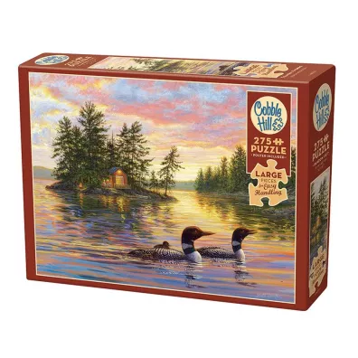 Puzzle XL 275 el. Spokojny wieczr Cobble Hill