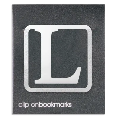 If Metalowa zak�adka - Litera L Clip-on