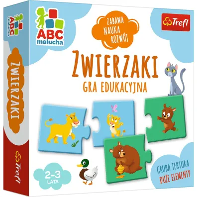 Puzzle Mama i dziecko. Zwierz�ta Trefl