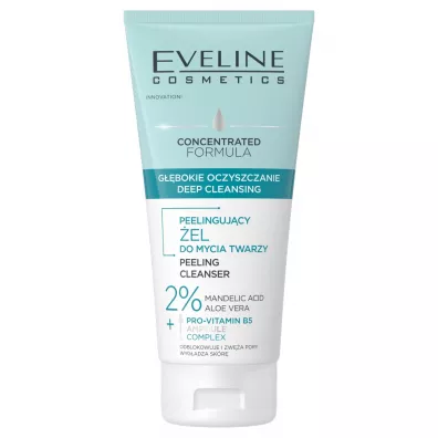 Eveline Cosmetics G��bokie Oczyszczanie peelinguj�cy �el do mycia twarzy 150 ml