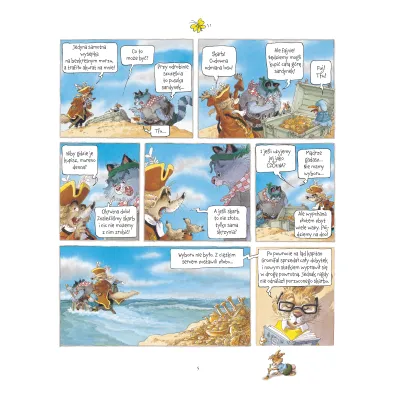 M�j pierwszy komiks 5+ Wyprawa po skarb. Opowie�ci z Bukowego Lasu. Tom 3