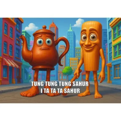 Puzzle 200 el. BrainRots Tung Tung Sahur Trefl