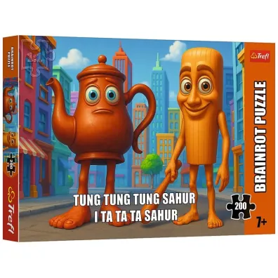 Puzzle 200 el. BrainRots Tung Tung Sahur Trefl