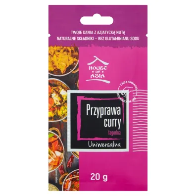 House of Asia Przyprawa�curry��agodne 20 g