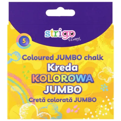 Strigo Kreda chodnikowa Jumbo 5 szt.