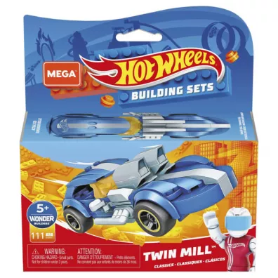 Mega Bloks Hot Wheels Racers Pojazd do zbudowania GVM28 mix Mattel