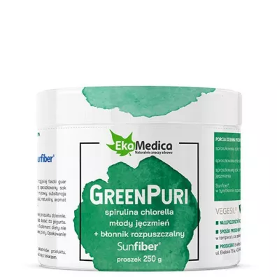 Ekamedica GreenPuri Suplement diety 250 g