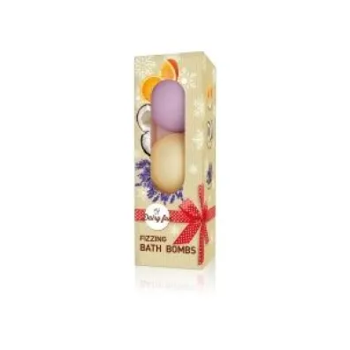 Delia Musuj�ce kule do k�pieli Dairy Fun Orange Coconut Brownie Lavender 3 x 100 g