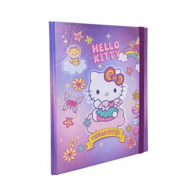 Patio Teczka przestrzenna tekturowa z gumk� A4 Hello Kitty pink wz�r 2
