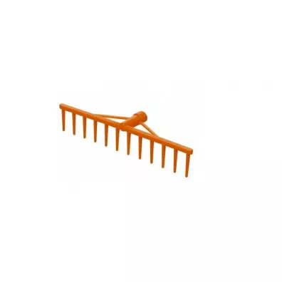 Ramp Grabie plastikowe do siana pomaraczowe