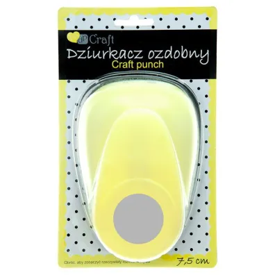 Dalprint Dziurkacz ozdobny koo 7.5 cm