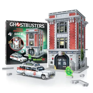 Puzzle 3D 500 el. Ghostbusters Firehouse Wrebbit Puzzles
