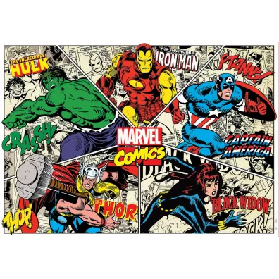 Puzzle 1000 el. Komiksy Marvela Educa