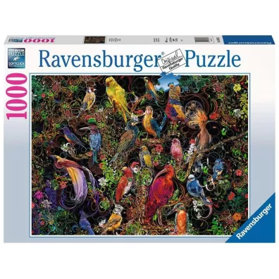 Puzzle 1000 el. Sztuka ptak�w Ravensburger