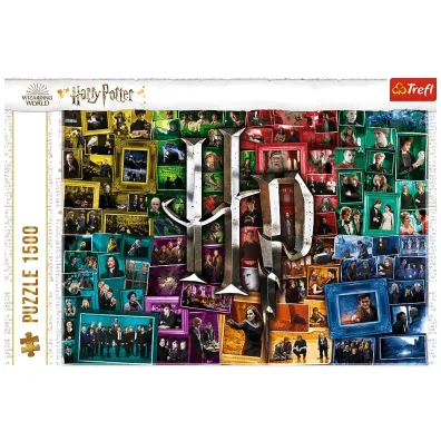 Puzzle 1500 el. Harry Potter. Na przestrzeni film�w Trefl