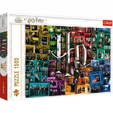 Puzzle 1500 el. Harry Potter. Na przestrzeni filmw Trefl