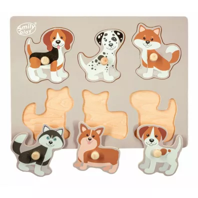 Puzzle Uk�adanka psy Smily Play