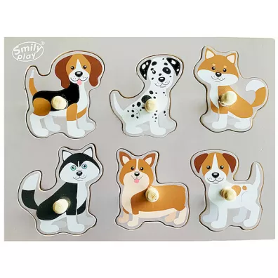 Puzzle Uk�adanka psy Smily Play