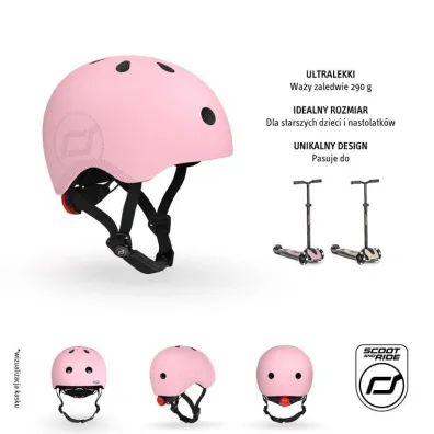 Kask M-L dla starszych dzieci i nastolatk�w Rose Scootandride