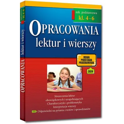 Pakiet: Teraz egzamin �smoklasisty. Repetytorium i Arkusze, Egzamin �smoklasisty. Lektury. Opracowania i zadania, Opracowania lektur i wierszy. Szko�a podstawowa. Zgodne z now� podstaw� programow�. Klasy 4-6 oraz Klasy 7 i 8
