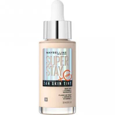 Maybelline Super Stay 24H Skin Tint rozwietlajcy podkad do twarzy z witamin C 03 30 ml