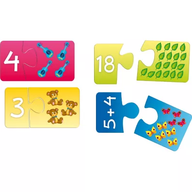 Puzzle Puzzlowa ukadanka dydaktyczna Cyferki Adamigo