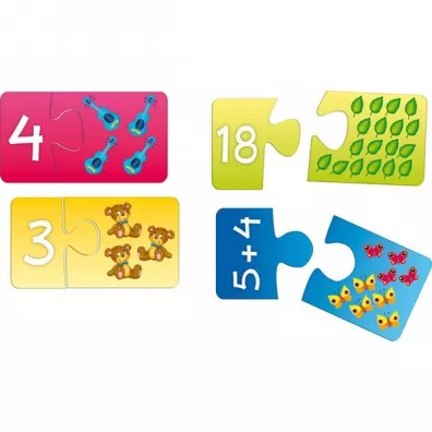 Puzzle Puzzlowa ukadanka dydaktyczna Cyferki Adamigo