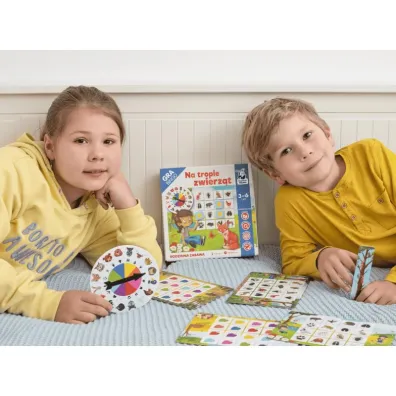 Gra Bingo Na tropie zwierz�t Kapitan Nauka