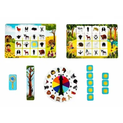 Gra Bingo Na tropie zwierz�t Kapitan Nauka