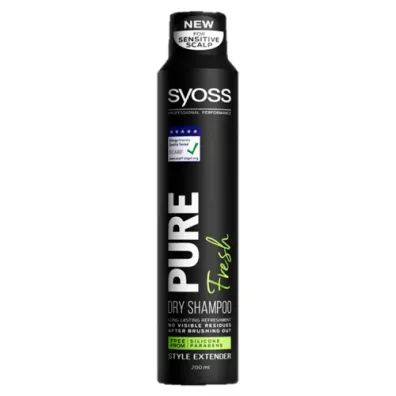 Syoss Pure Fresh Dry Shampoo suchy szampon do wosw odwieajcy 200 ml
