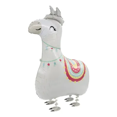 Amscan Balon foliowy chodz�ca lama 59x93cm