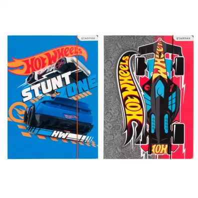 Teczka A4 z gumk� Hot Wheels