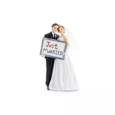 PartyDeco Figurka Just Married 14.5cm
