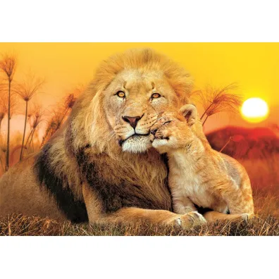 Puzzle 180 el. SuperColor. Unexpected hug Clementoni
