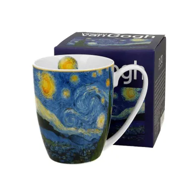 Duo Sp. z o.o. Porcelanowy kubek Van Gogh Starry Night 350 ml