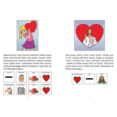 Spowiednik dla uczni�w ze specjalnymi potrzebami edukacyjnymi z symbolami PCS