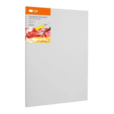 Happy Color Podobrazie malarskie bawe�niane p��tno 18x24 cm, 330gsm
