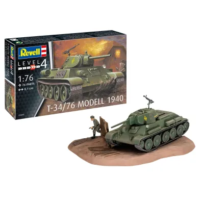 Pojazd 1:76 T-34/76 Model 1940 Cobi