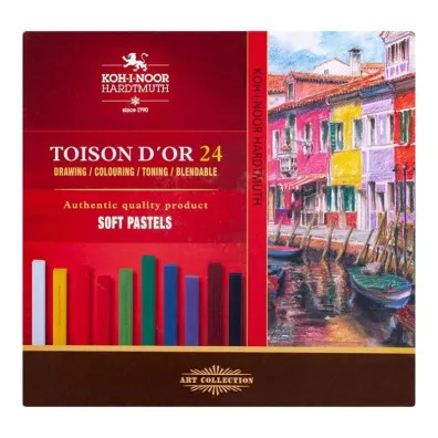 Koh-I-Noor Kredki pastelowe 24 kolory